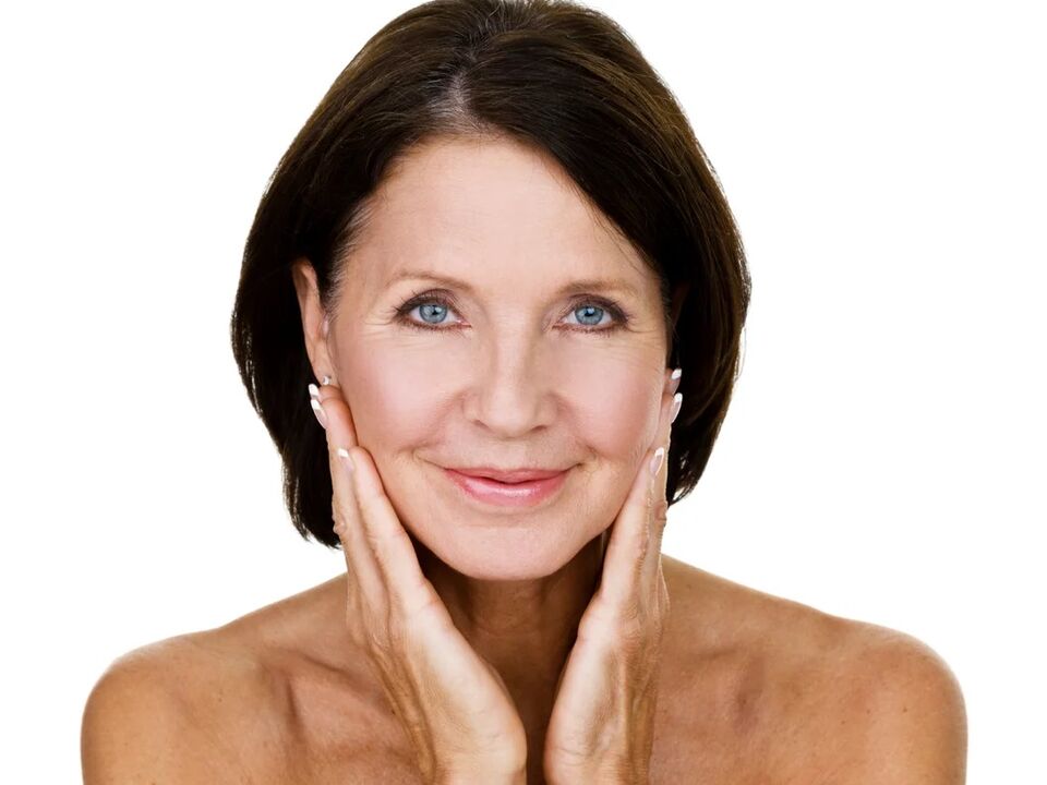 rajeunissement de la peau du visage après 35 ans - crème anti-âge Brilliance SF